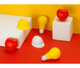 Антистресс «Лампочка», желтый