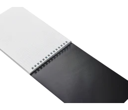 Блокнот на пружине в пластиковой обложке А5, черный