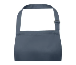 Фартук Andrea плотностью 240 г/м² с регулируемой завязкой на шее - Hale Blue