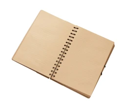 Крафтовый блокнот А5 в твердой обложке 