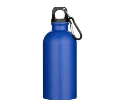 Oregon одностенная бутылка для воды с карабином, изготовленная из нержавеющей стали, сертифицированной по стандарту RCS, объемом 400 мл - Ярко-синий