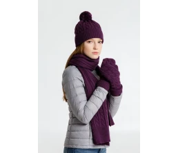 Шапка Heat Trick, баклажановая