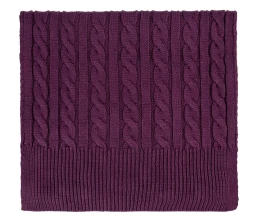 Шарф Heat Trick, баклажановый