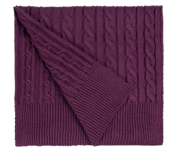 Шарф Heat Trick, баклажановый