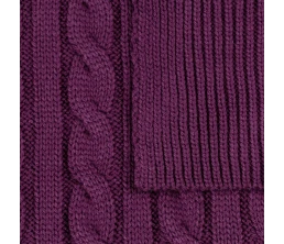 Шарф Heat Trick, баклажановый