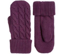 Варежки Heat Trick, баклажановые
