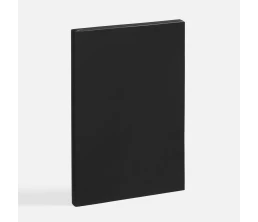 Ежедневник Flat, недатированный, черный