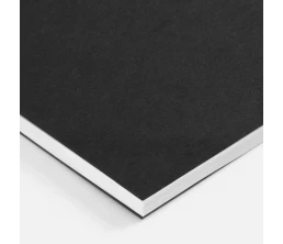 Блокнот Salvador в клетку, черный ver.2