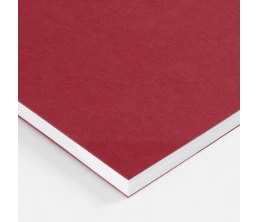 Блокнот Salvador в клетку, красный ver.2