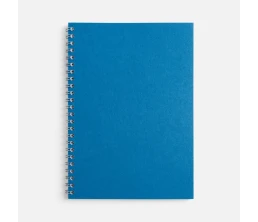 Блокнот Salvador в клетку, синий ver.2