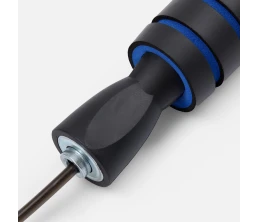 Беспроводная скакалка Silentino, черная с синим