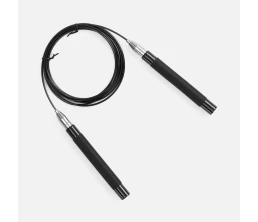 Скоростная скакалка Profi Comfi, черная