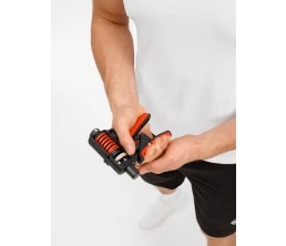 Эспандер кистевой пружинный Motive Power, черный с красным