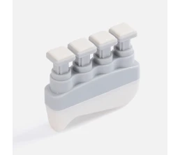 Эспандер кистевой FingerTap, серый с белым