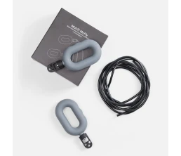 Мультифункциональная скакалка с эспандером Multi McFly, серая