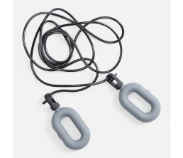 Мультифункциональная скакалка с эспандером Multi McFly, серая