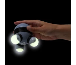 Ручной вибромассажер Spacy, серый с черным