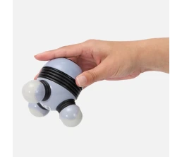 Ручной вибромассажер Spacy, серый с черным