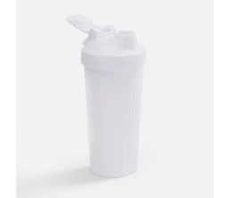 Спортивный шейкер Shake It Easy, белый