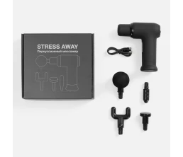 Перкусcионный массажер Stress Away, черный