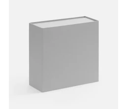 Коробка складная Quadra Fold, серая