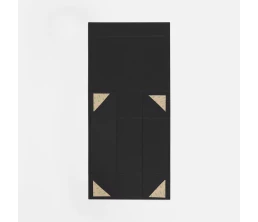 Коробка складная Quadra Fold, черная