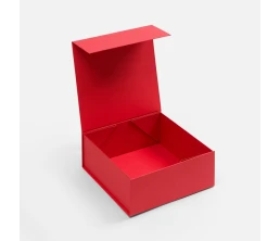 Коробка складная Quadra Fold, красная