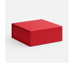 Коробка складная Quadra Fold, красная
