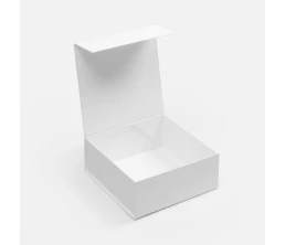 Коробка складная Quadra Fold, белая