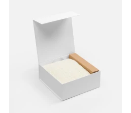 Коробка складная Quadra Fold, белая