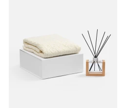 Коробка складная Quadra Fold, белая