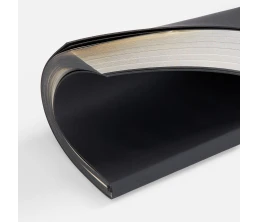 Ежедневник Flat Maxi, недатированный, черный