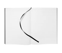 Ежедневник Flat Maxi, недатированный, черный