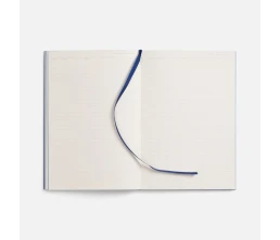 Ежедневник Flat, недатированный, синий, ver.2