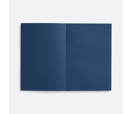 Ежедневник Flat, недатированный, синий, ver.2