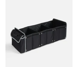 Органайзер в багажник с сумкой-холодильником Arranger, черный с серым