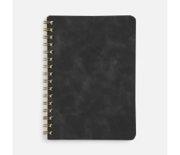 Ежедневник Spiral, недатированный, черный