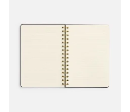 Ежедневник Spiral, недатированный, черный