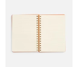 Ежедневник Spiral, недатированный, оранжевый