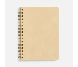 Ежедневник Spiral, недатированный, бежевый
