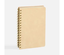 Ежедневник Spiral, недатированный, бежевый