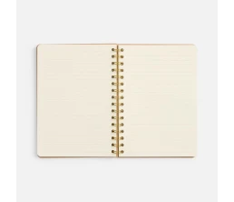 Ежедневник Spiral, недатированный, бежевый