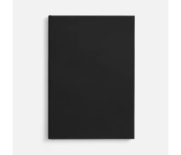 Ежедневник Flat Light, недатированный, черный