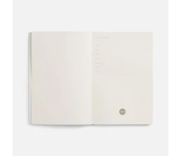 Ежедневник Flat Light, недатированный, черный