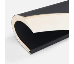 Ежедневник Flat Light, недатированный, черный