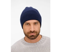 Шапка Catch Match, темно-синяя