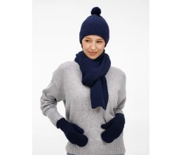 Варежки Catch Match, темно-синие