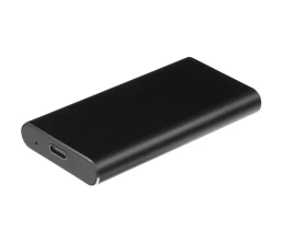 Портативный внешний диск SSD Uniscend Drop, 256 Гб, черный, без футляра