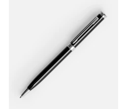 Ручка шариковая Finn Chrome, черная