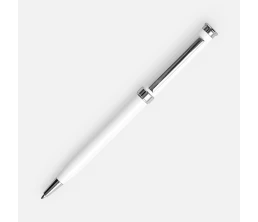 Ручка шариковая Finn Chrome, белая